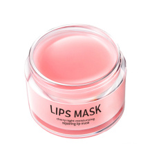 OEM / ODM Hidratante Eliminar la piel muerta Colágeno rosa Cristal Labio Plumper Gel Parche Hidratante Rosa Máscara para el cuidado de los labios